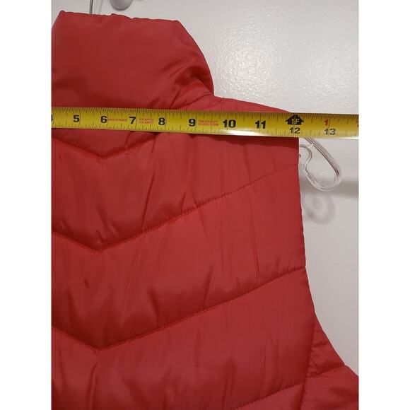 SO Puffer Vest Jrs Sz 18 Bright Pink Quilted Gorpcore Layer Sporty Barbiecore - Picture 6 of 11